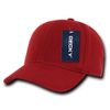 DECKY Fitted Cap, Cardinal, 7 1/4