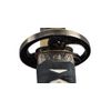 Handmade Sword - Samurai Wakizashi Swords, Functional, Hand Forged, 1045 Carbon Steel, Heat Tempered, Full Tang, Sharp, Cherry Blossom Tomoe Crest Tsuba, Black Wooden Scabbard