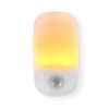 Nedis Plug-in LED Night Light, Motion Sensor, 0.55 W, 11 lm, Warm White