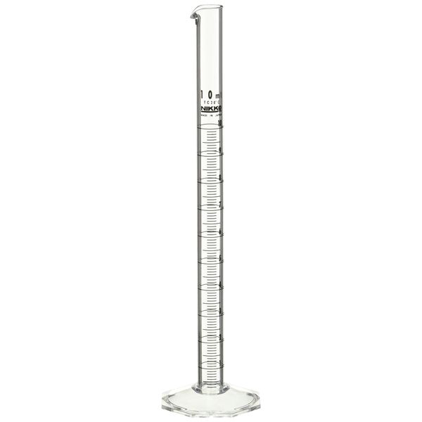 Nikko Hansen Chemical Graduated Cylinder, 0.3 fl oz (10 ml)