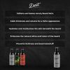 Detroit Grooming Co. Beard & Mustache Conditioner for Men with Argan Oil & Cocoa Seed Butter - Softener, Detangler, Hydrating Conditioner & Face Moisturizer - Cedarwood Amber- Black Edition - 8oz