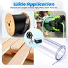 Digital Length Meter Counter Cable Wheel 110V Mechanical Length Counter Single Length Measure Tool with Control Function 0-999999