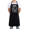 Daytripper Happy Hallo Ween Funny Kitchen BBQ Apron Black