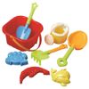 US Toy Beach Bucket Sand Castle Play Set (8 Piece)