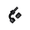 Flo Supply 8AN Crimp 90 Degree Swivel Hose End