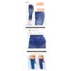 Denim Pattern Leggings Thin Denim Blue ANL-0104 M-L Thin Denim Blue