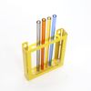 Straw Holder (Yellow), Reusable Straws, Straw Storage, Reusable Drinking Straws