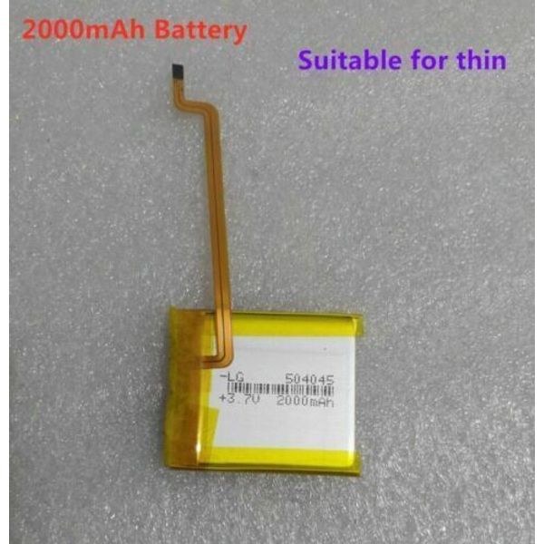 NEW 2000mAh Battery Upgrade replacement for iPod Classic 6.7&Video 5 5.5 Thin