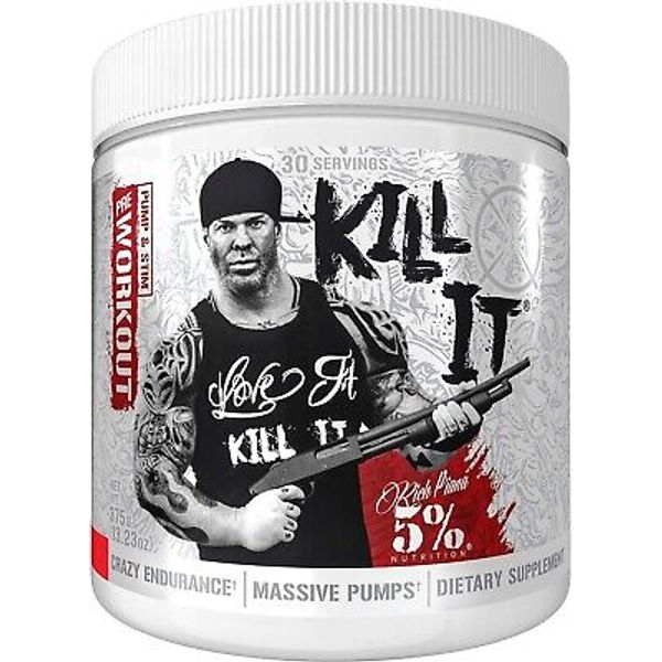 5% Nutrition KILL IT Pre-Workout 30 Servs - Fruit Punch