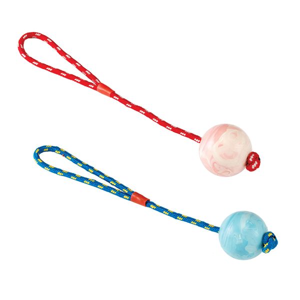 Gor Pets Dog Toy Rope with Rubber Ball (Large)