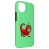 Spicy Cat in Chili Costume Case for iPhone 14 Plus