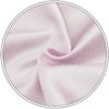 S&W SHLAX&WING Men's Tie Solid Pink Classic Wedding Party Silk, Thin tie 147cm×6cm + pocket square