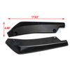 For Nissan 370Z Altima Rear Bumper Splitter Diffuser Canard Gloss Black Texture
