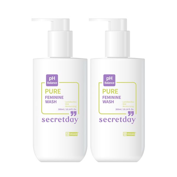 🚛N Arrival Guaranteed🚛 Secret Day NEW Pure Feminine Cleanser (Gel Type) 300ml X 2 Feminine Wash