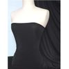Elastane Stretch ITY Black Fabric Art Craft Multi Purpose Fabric (Pre Cut 2 Meter) (Black)