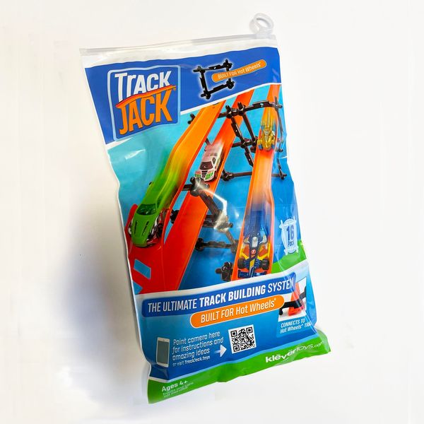 TrackJack— Ultimate Track Building System for Hot Wheels, Model Trains, and Marble Runs