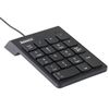 3R solution 3R-KCNK01BK Wired Numeric Keyboard Membrane keeece Keith Black