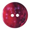 Hemline Round Shell Buttons Fuchsia 20mm - per Pack of 3
