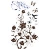 Supperb® Mix Flower Temporary Tattoos / 6-pack multi-colored
