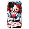iPhone 11 Pro Raggedy Ann Making Valentine's Day Cards Case
