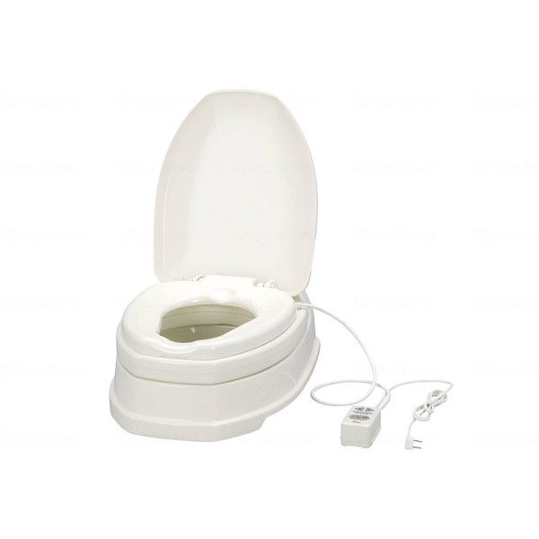 Sanitary Ace OD, heated toilet seat dual-use type, height increase #8, ivory, Aronkasei, 871028, direct from manufacturer