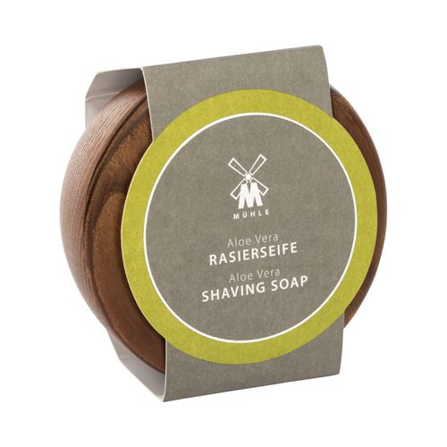 MÜHLE Wooden Bowl Including Shaving Soap 65g (Aloe Vera)
