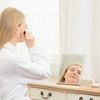 Horiuchi Mirror Industrial Iwiki Mirror, Tabletop Type, Makeup Mirror, Unbreakable Even Drop, Safe for Seniors and Children, Respect for the Aged Day, Gift, Made in Japan