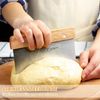 Premium Stainless Steel Food Scraper for Bread and Pastry – Bench Scraper with E