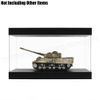 US Big Acrylic Display Box Perspex Case 14.7" L Plastic Dustproof Self-Install