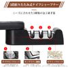Top Shine Folding Knife Sharpener, Diamond Roll Sharpener, Compact Sharpener, 3 Levels, Lightweight, Convenient, Coarse/Medium Sharpening/Finishing Sharpening, Black