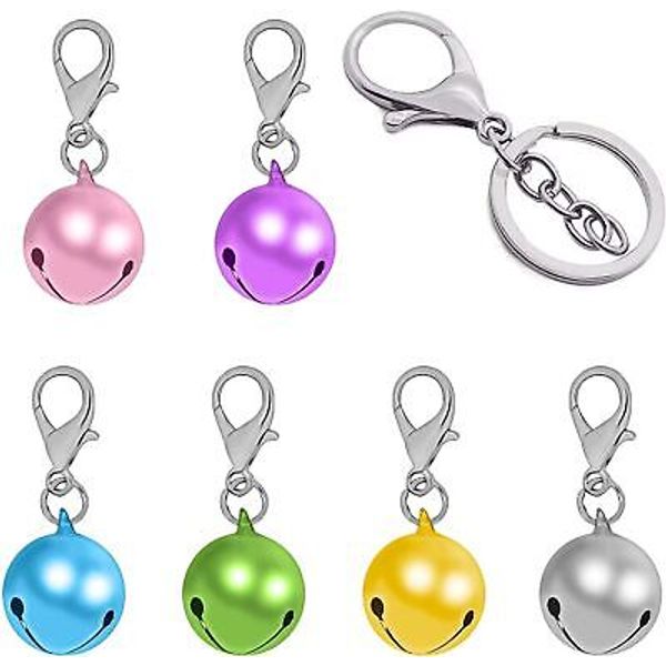 Pet Bells for Dog Cat Collar 6 pack,Charm Pendant Accessories X-Small