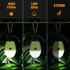 Rechargeable Camping Light Tent Lantern 3 Lighting Modes Hanging Tent Light Bulb