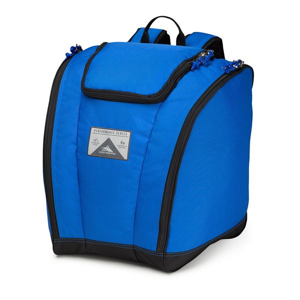 High Sierra Ski/Snowboard Boot Bag Backpack, Vivid Blue/Black, One Size