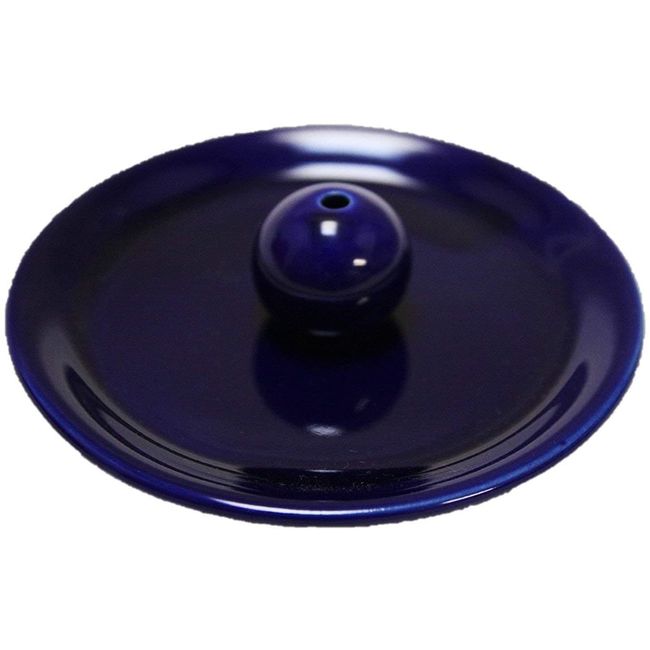 free shipping! Lapis lazuli 9cm incense plate Made in Japan Manufactured and sold directly Incense holder Ceramic