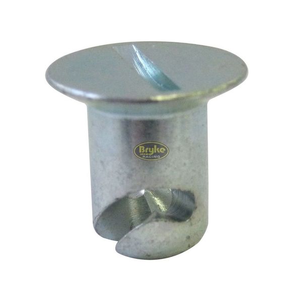 Quarter Turn Button Flush Head Steel 7/16" (Button Length: .400") (5-Pack) Bryke Fasteners