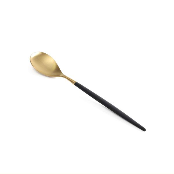 Cutipol MIO Black Gold Dessert Spoon MI08GB