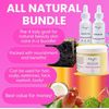 All Natural Bundle Skincare Lighteweight Skin Brightening Set Moisturizing Pack