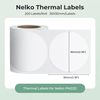 Thermal Labels for Nelko PM220 Label Maker(30x30mm), 1 Roll, White