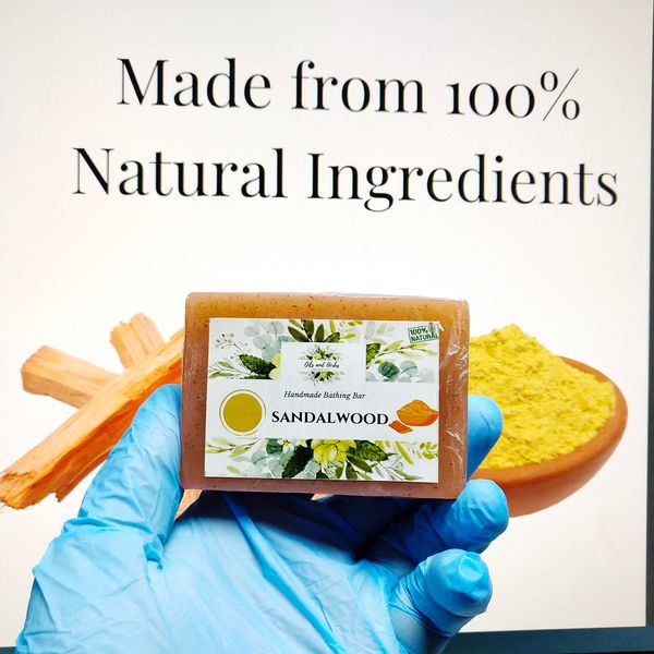 Sandalwood Soap Handmade by Herbalist (1)