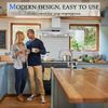 30 inch Wall Mount Range Hood Kitchen Stainless Steel 3-Speed Touch Panel New