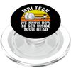 MRI Tech we know how to get inside your Head Radiology PopSockets PopGrip for MagSafe
