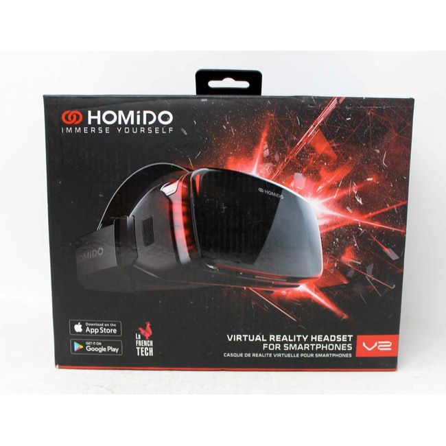 Homido V2 Virtual Reality Headset Smartphone 1 Count
