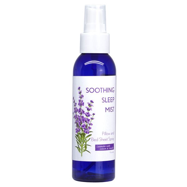 Soothing Sleep Mist Pillow and Bed Sheet Spray (Lavender, Lemon and Vanilla)