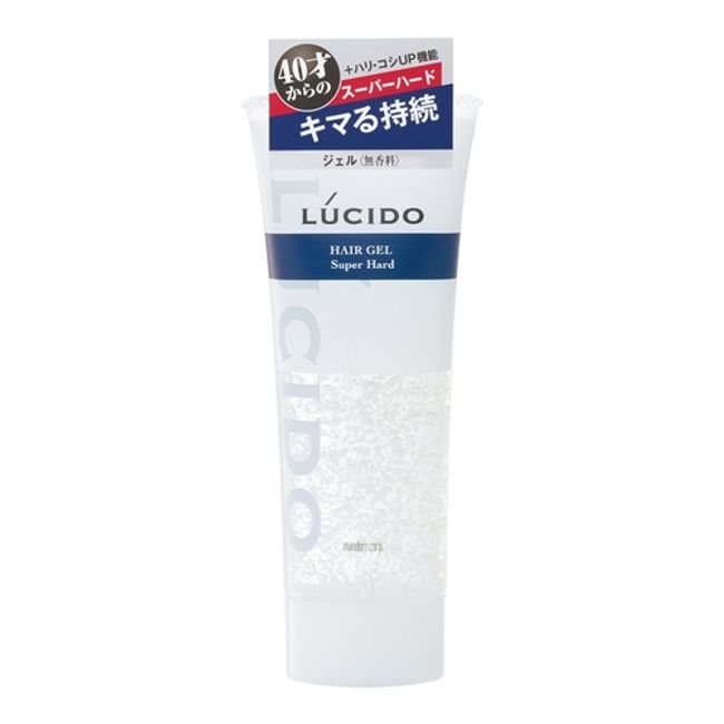 Lucid Hair Gel Super Hard [160g] (Mandom) [MEN&#39;S]