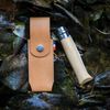 OPINEL Minimalist Regenerated Leather Knife Case - Brown - Sustainable Case N°07, N°08, N°09 & Effilé 8/10