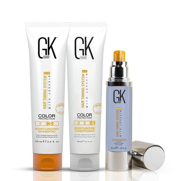 GK HAIR Moisturizing Shampoo and Conditioner Free Cashmere for Dry Damage Frizzy