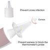 EUZUXU 100 Pcs Ear Thermometer Probe Covers, Refill Caps Replacement, for All Braun Thermometer Models