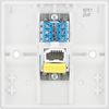 BG Electrical Single Master Telephone Slave Socket