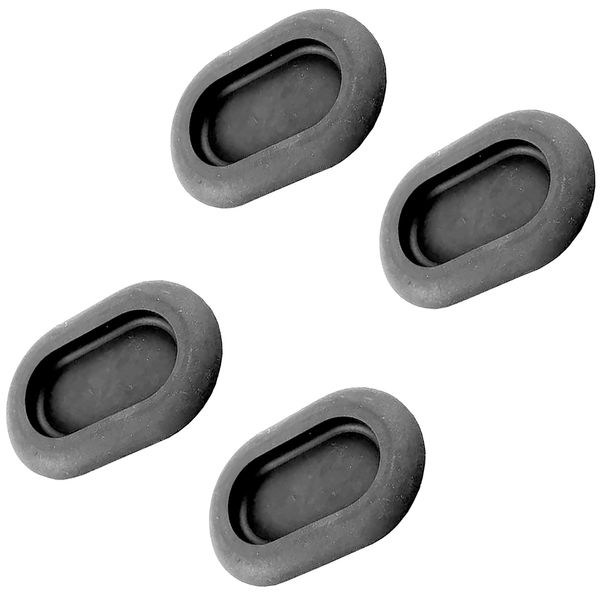 APDTY 144188 Floor Pan Rubber Plug Kit 4pc