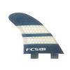 FCS V-2 Performance Core Surfboard Tri-Quad Fin Set